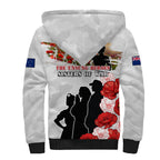 New Zealand ANZAC Day Sherpa Hoodie The Unsung Heroes Sisters of War