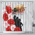 New Zealand ANZAC Day Shower Curtain The Unsung Heroes Sisters of War