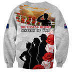 New Zealand ANZAC Day Sweatshirt The Unsung Heroes Sisters of War