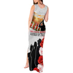 New Zealand ANZAC Day Tank Maxi Dress The Unsung Heroes Sisters of War