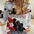 New Zealand ANZAC Day Women Casual Shirt The Unsung Heroes Sisters of War