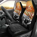 New Zealand ANZAC Rugby Car Seat Cover Soldier Fern With Kiwi Bird