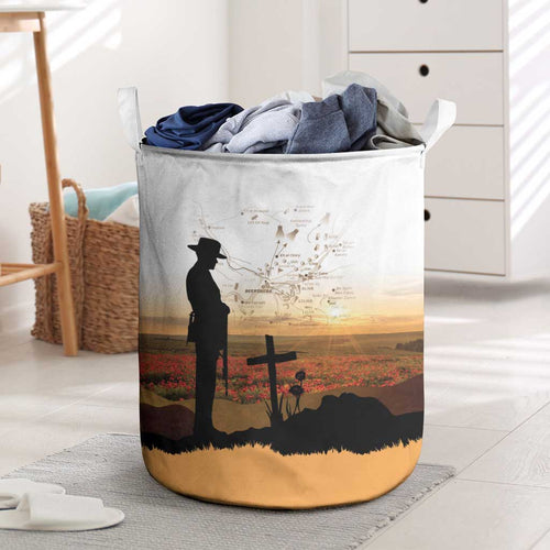 Australia And New Zealand ANZAC Day Laundry Basket Battle Of Beersheba