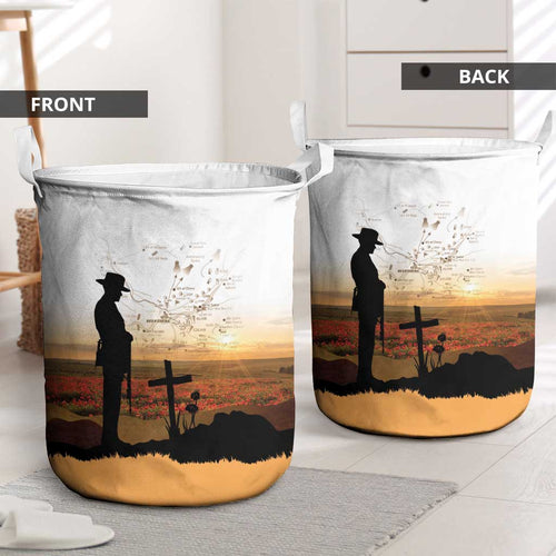 Australia And New Zealand ANZAC Day Laundry Basket Battle Of Beersheba
