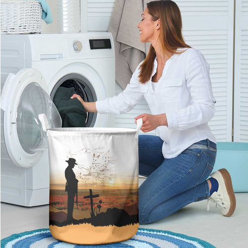 Australia And New Zealand ANZAC Day Laundry Basket Battle Of Beersheba