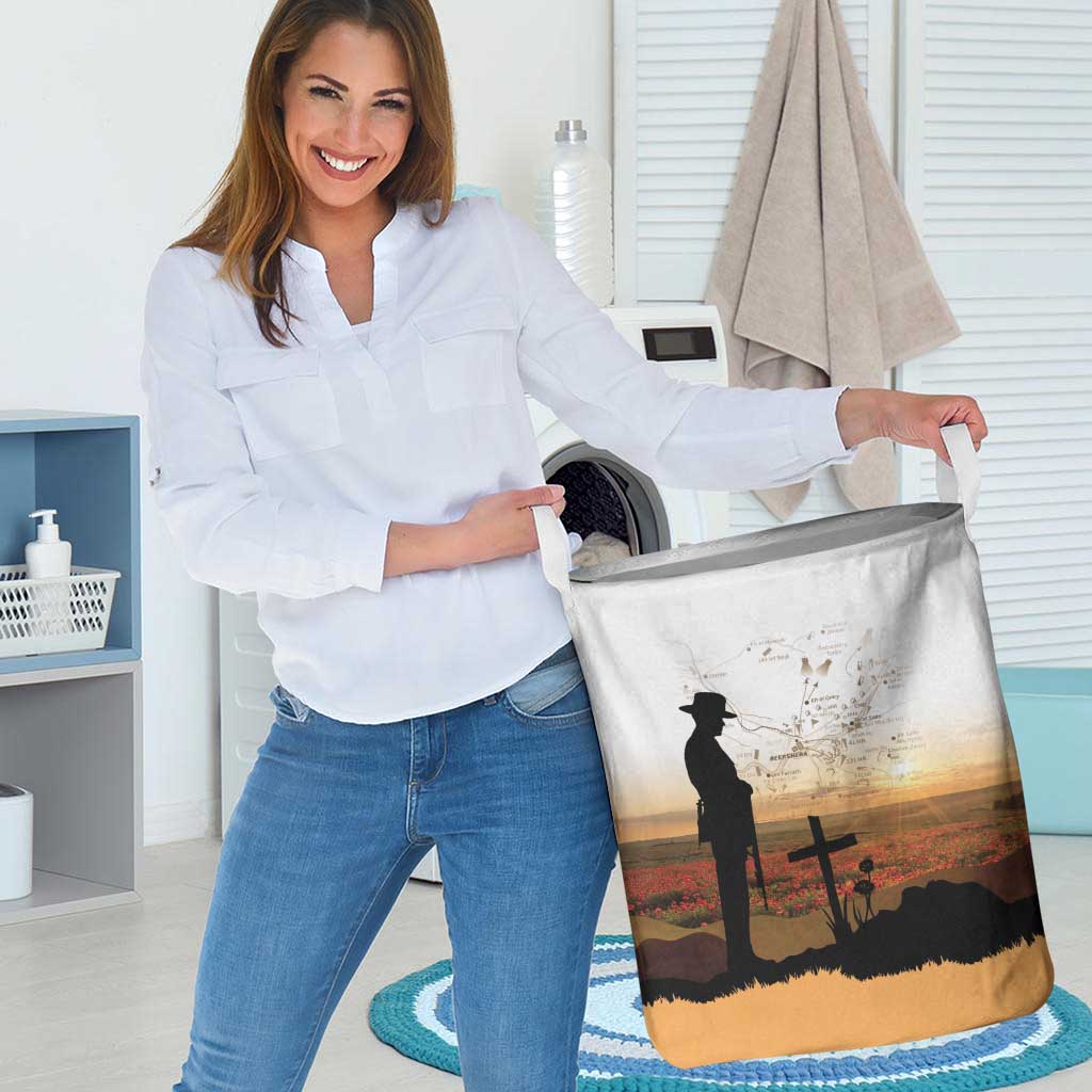 Australia And New Zealand ANZAC Day Laundry Basket Battle Of Beersheba