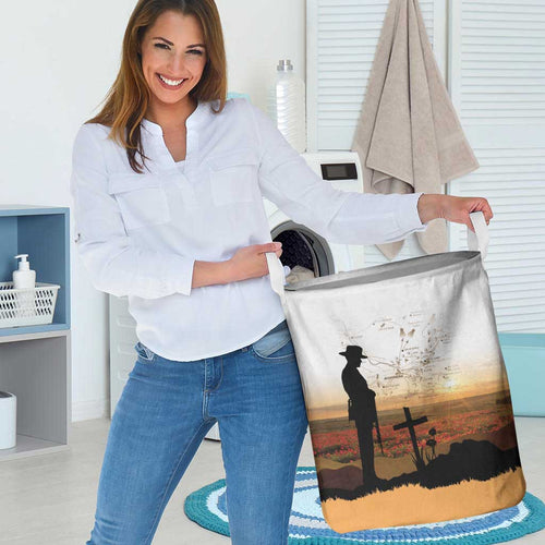 Australia And New Zealand ANZAC Day Laundry Basket Battle Of Beersheba