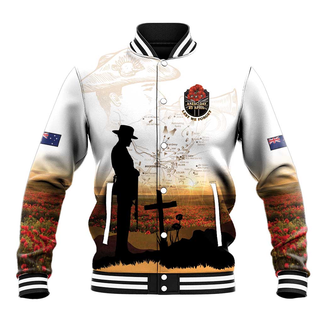 Australia And New Zealand ANZAC Day Baseball Jacket Battle Of Beersheba