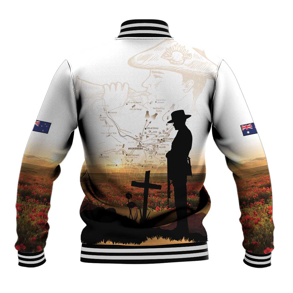 Australia And New Zealand ANZAC Day Baseball Jacket Battle Of Beersheba