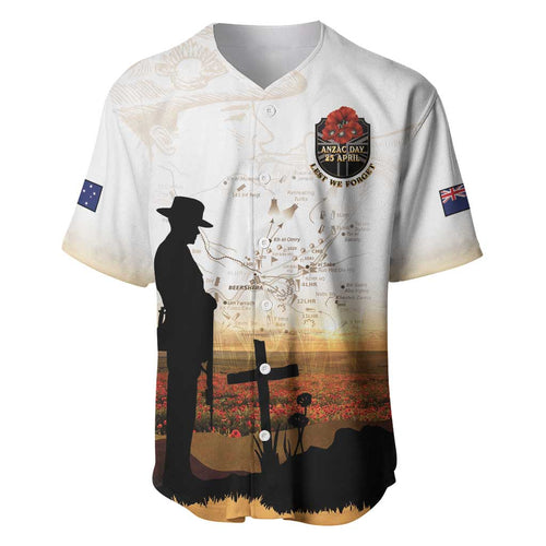 Australia And New Zealand ANZAC Day Baseball Jersey Battle Of Beersheba