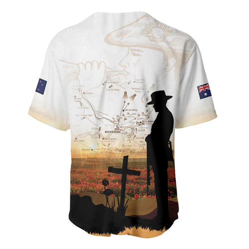 Australia And New Zealand ANZAC Day Baseball Jersey Battle Of Beersheba