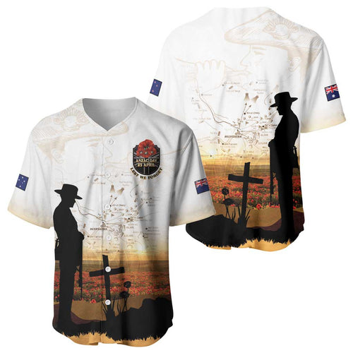 Australia And New Zealand ANZAC Day Baseball Jersey Battle Of Beersheba