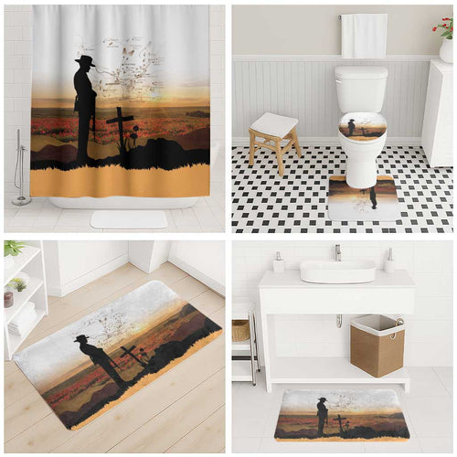 Australia And New Zealand ANZAC Day Bathroom Set Battle Of Beersheba