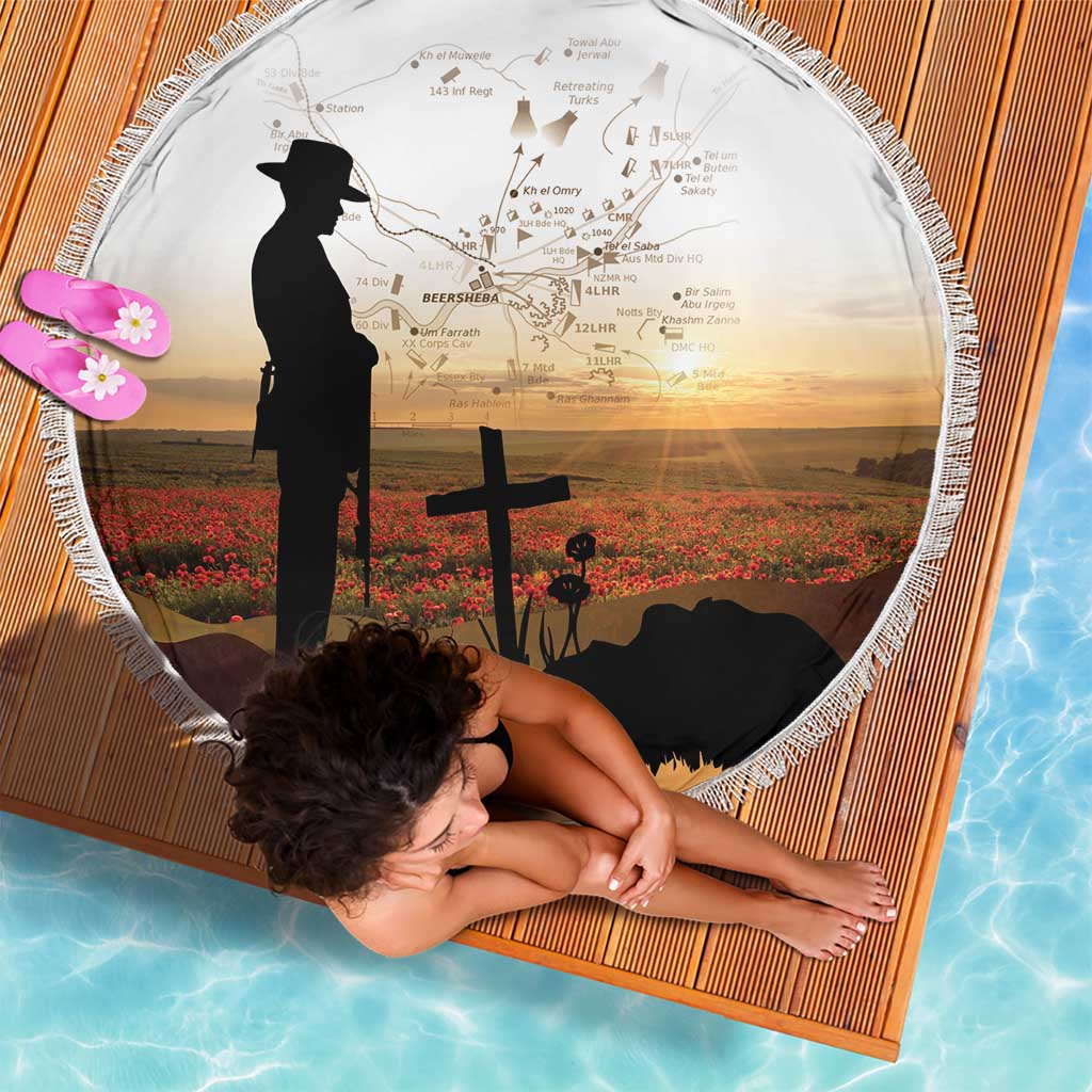 Australia And New Zealand ANZAC Day Beach Blanket Battle Of Beersheba