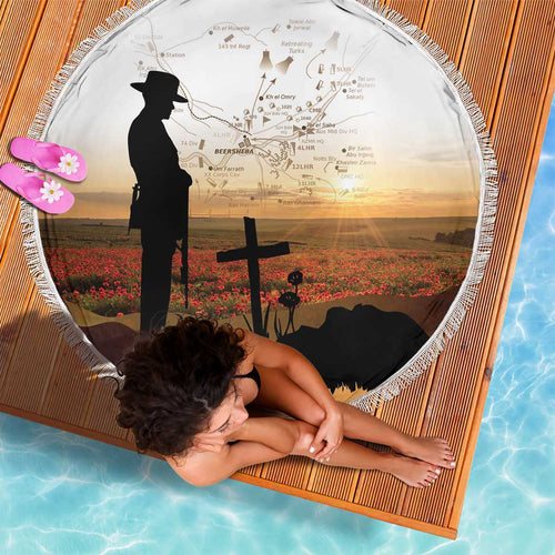 Australia And New Zealand ANZAC Day Beach Blanket Battle Of Beersheba