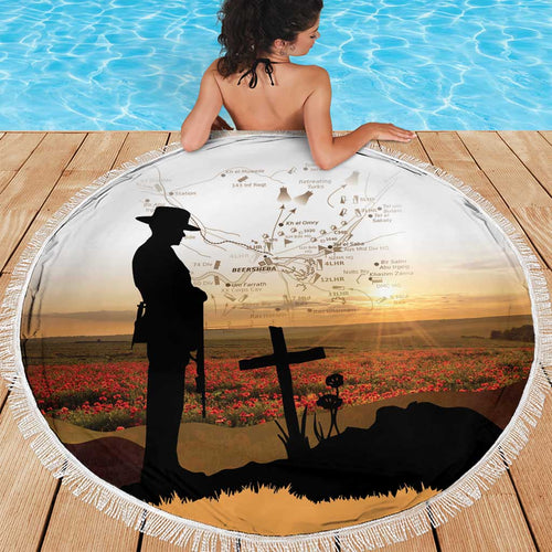 Australia And New Zealand ANZAC Day Beach Blanket Battle Of Beersheba