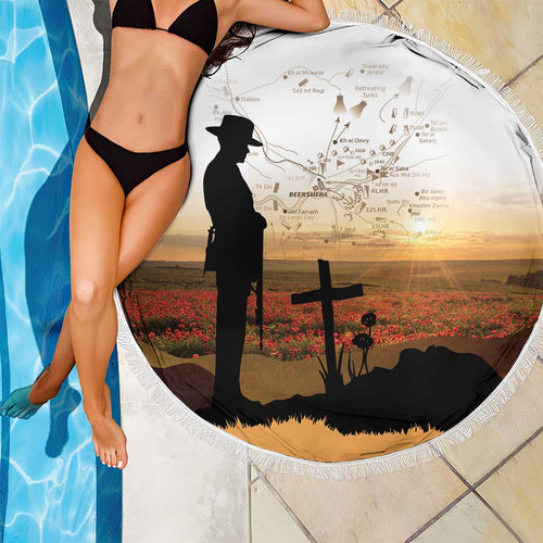 Australia And New Zealand ANZAC Day Beach Blanket Battle Of Beersheba