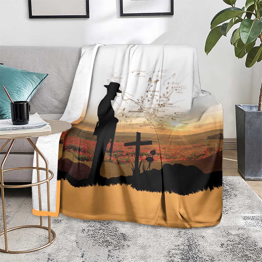 Australia And New Zealand ANZAC Day Blanket Battle Of Beersheba