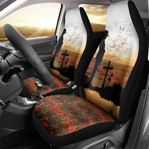 Australia And New Zealand ANZAC Day Car Seat Cover Battle Of Beersheba