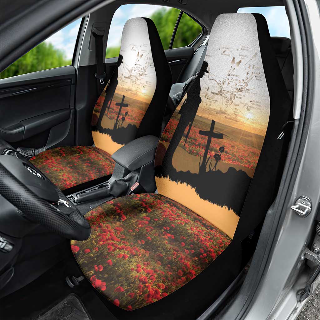 Australia And New Zealand ANZAC Day Car Seat Cover Battle Of Beersheba