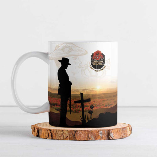 Australia And New Zealand ANZAC Day Ceramic Mug Battle Of Beersheba