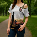 Australia And New Zealand ANZAC Day Cross Shoulder Shirt Battle Of Beersheba