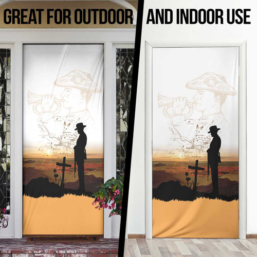 Australia And New Zealand ANZAC Day Door Cover Battle Of Beersheba