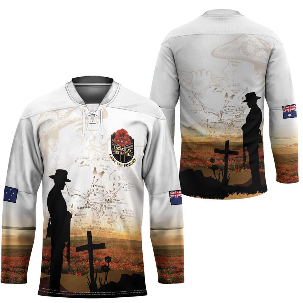 Australia And New Zealand ANZAC Day Hockey Jersey Battle Of Beersheba