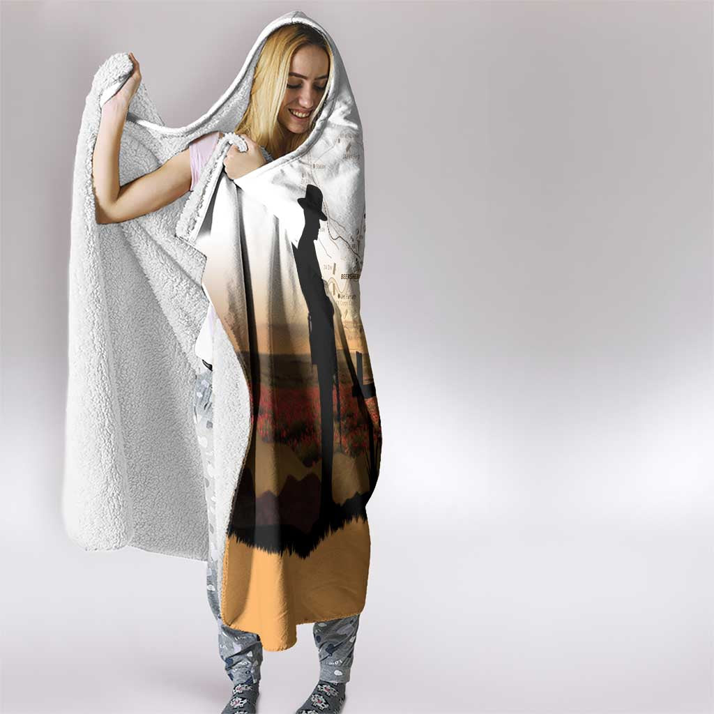 Australia And New Zealand ANZAC Day Hooded Blanket Battle Of Beersheba