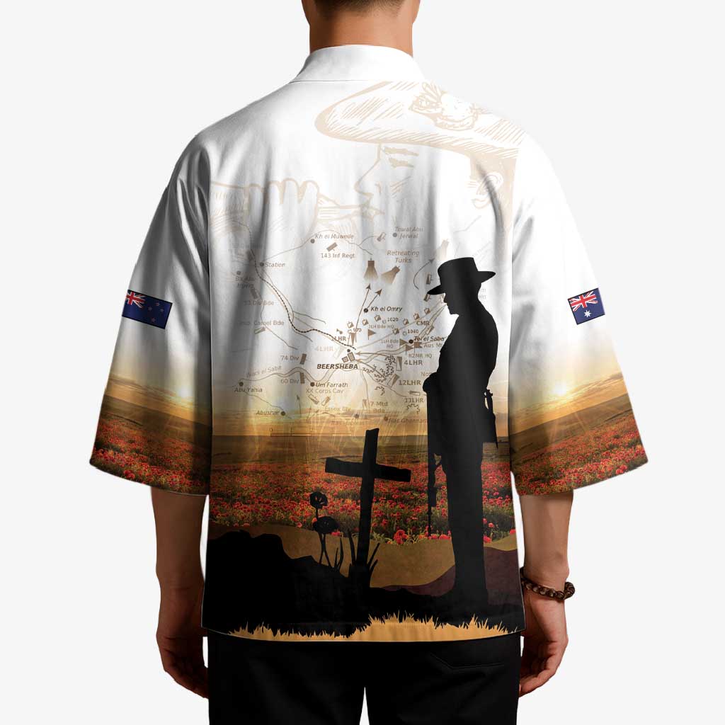 Australia And New Zealand ANZAC Day Kimono Battle Of Beersheba