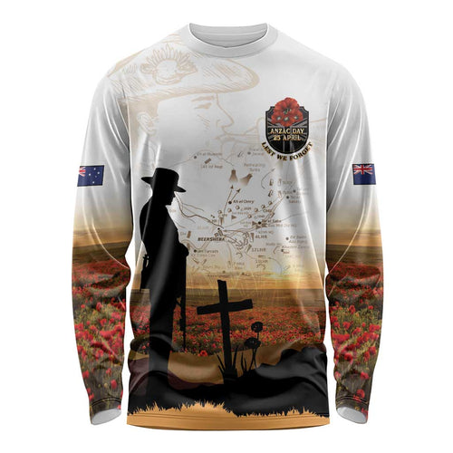 Australia And New Zealand ANZAC Day Long Sleeve Shirt Battle Of Beersheba