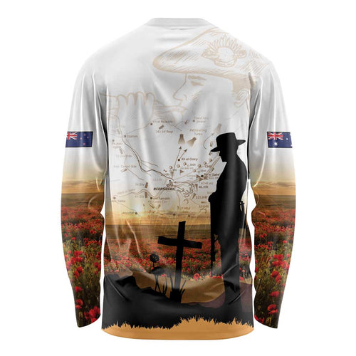 Australia And New Zealand ANZAC Day Long Sleeve Shirt Battle Of Beersheba