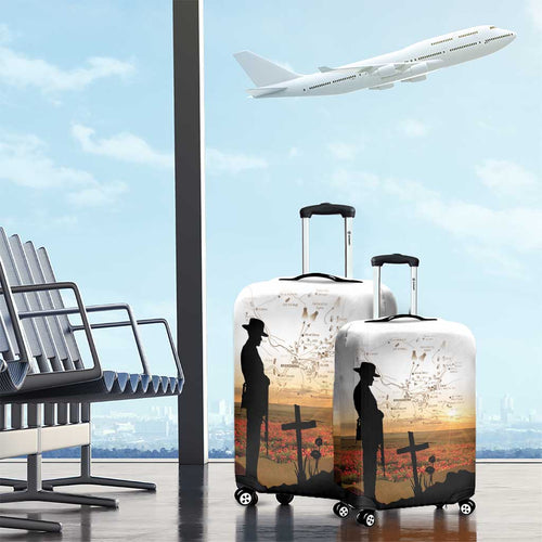 Australia And New Zealand ANZAC Day Luggage Cover Battle Of Beersheba