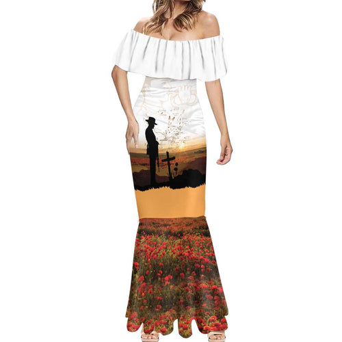 Australia And New Zealand ANZAC Day Mermaid Dress Battle Of Beersheba
