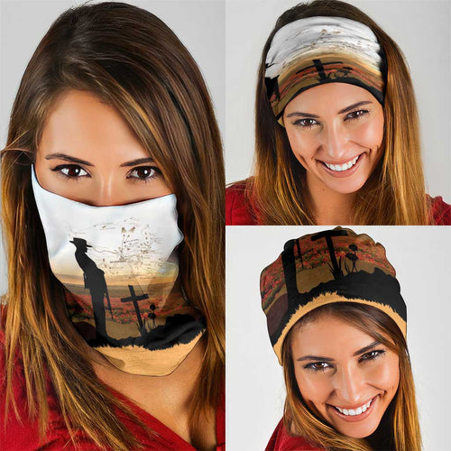 Australia And New Zealand ANZAC Day Neck Gaiter Battle Of Beersheba
