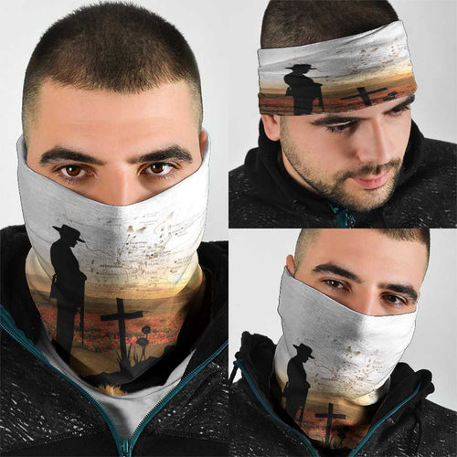 Australia And New Zealand ANZAC Day Neck Gaiter Battle Of Beersheba