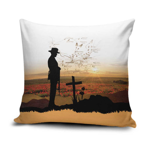 Australia And New Zealand ANZAC Day Pillow Cover Battle Of Beersheba