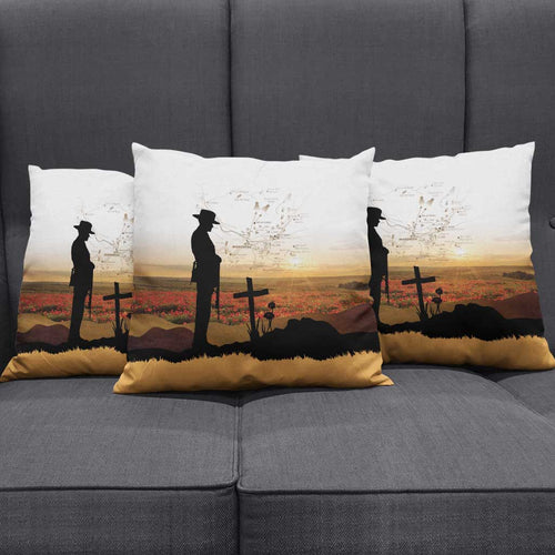 Australia And New Zealand ANZAC Day Pillow Cover Battle Of Beersheba
