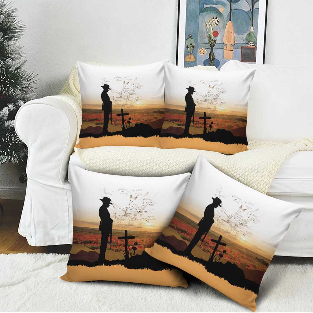Australia And New Zealand ANZAC Day Pillow Cover Battle Of Beersheba