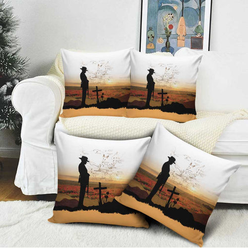 Australia And New Zealand ANZAC Day Pillow Cover Battle Of Beersheba