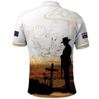 Australia And New Zealand ANZAC Day Polo Shirt Battle Of Beersheba