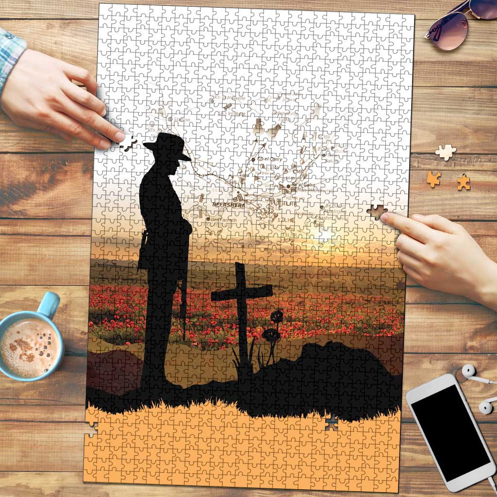 Australia And New Zealand ANZAC Day Puzzle Battle Of Beersheba