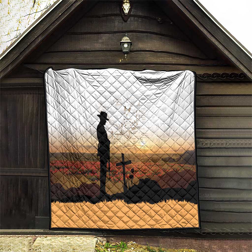 Australia And New Zealand ANZAC Day Quilt Battle Of Beersheba