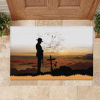 Australia And New Zealand ANZAC Day Rubber Doormat Battle Of Beersheba
