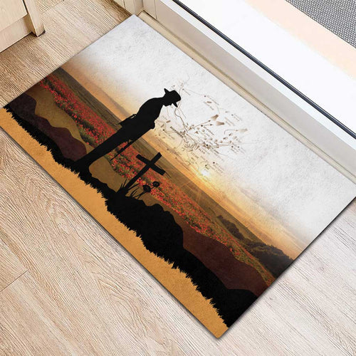 Australia And New Zealand ANZAC Day Rubber Doormat Battle Of Beersheba