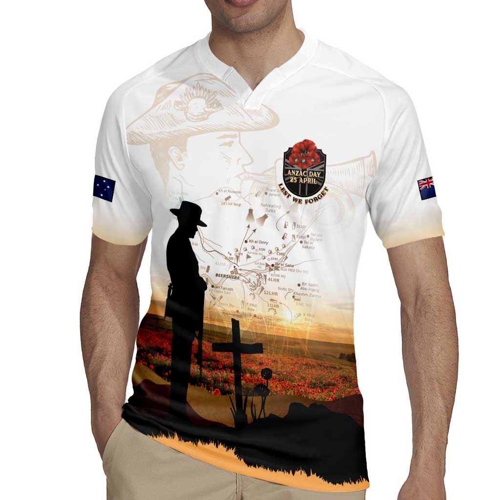 Australia And New Zealand ANZAC Day Rugby Jersey Battle Of Beersheba