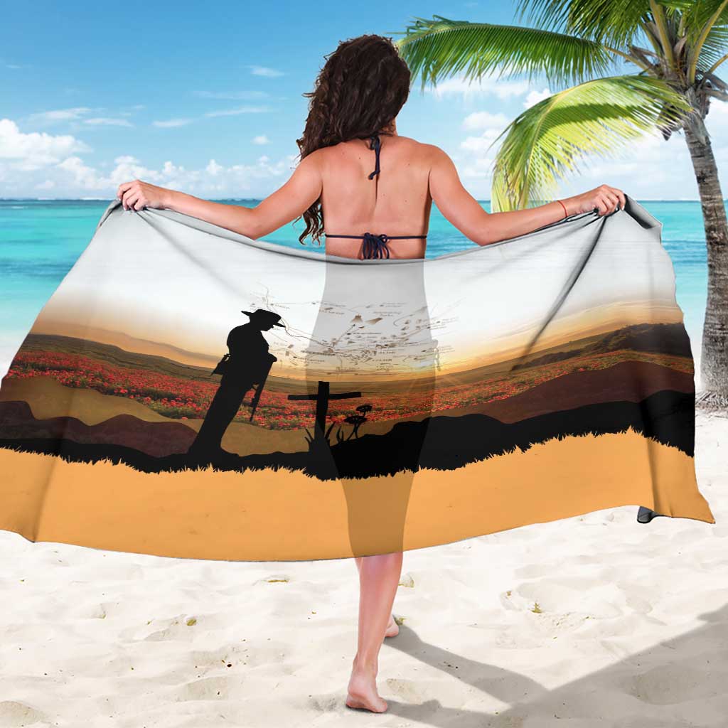 Australia And New Zealand ANZAC Day Sarong Battle Of Beersheba