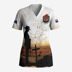 Australia And New Zealand ANZAC Day Scrub Top Battle Of Beersheba