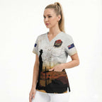Australia And New Zealand ANZAC Day Scrub Top Battle Of Beersheba