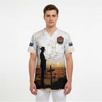 Australia And New Zealand ANZAC Day Scrub Top Battle Of Beersheba